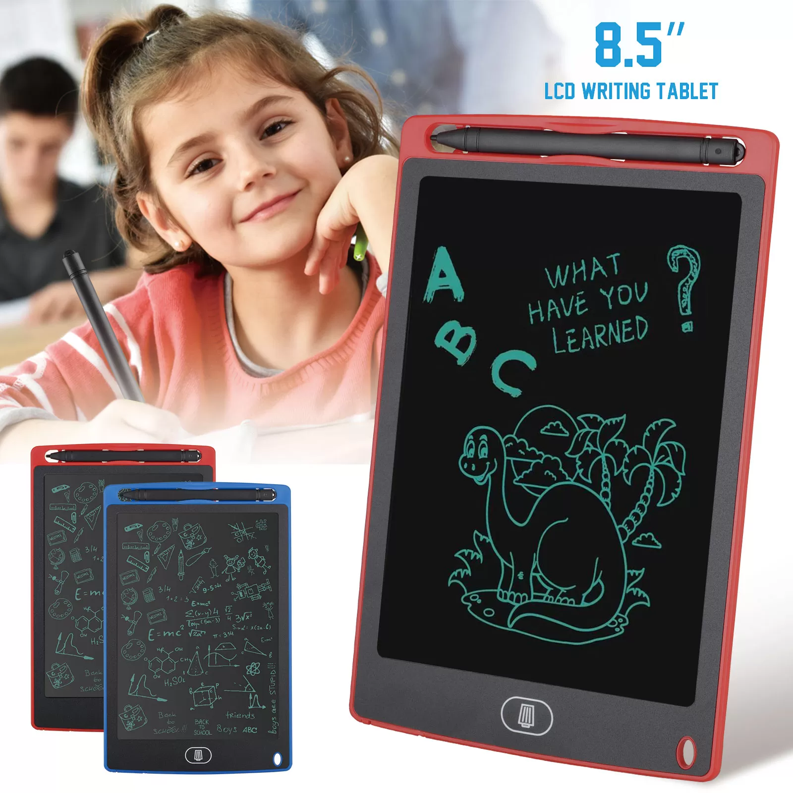 8.5 inch LCD Writing Tablet  for Kids and Adults - image 3