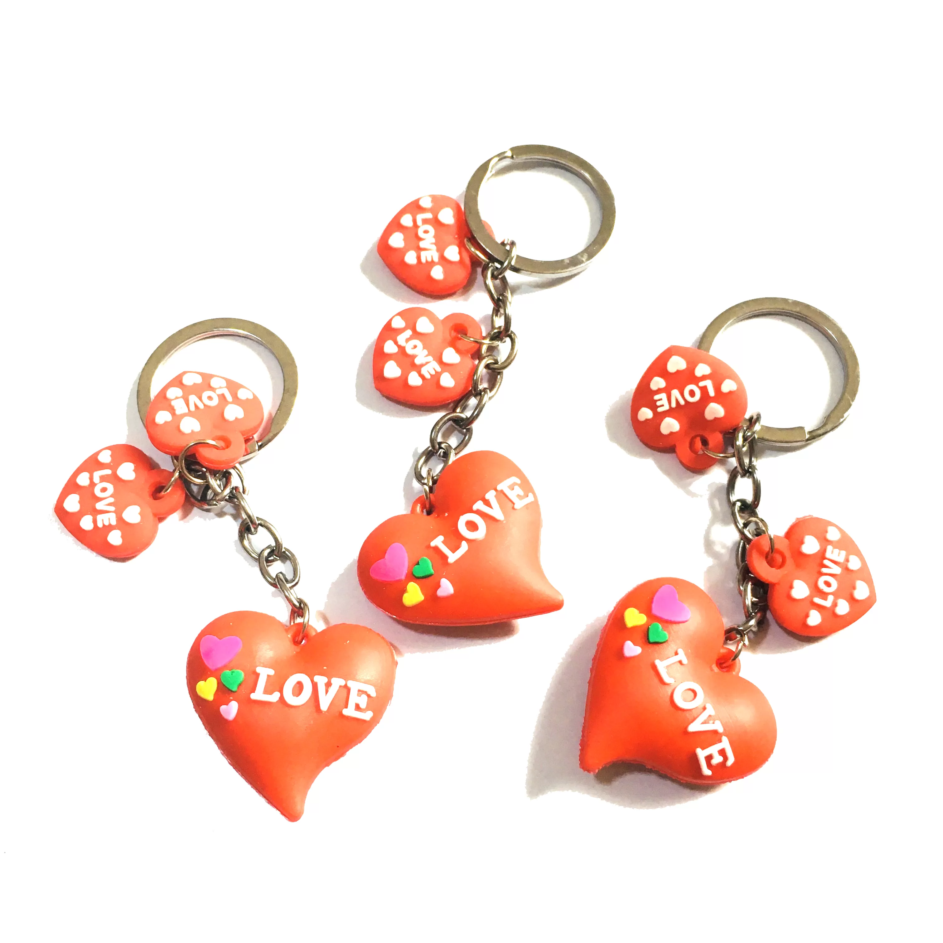 Love 3 Heart Key Tag - image 2