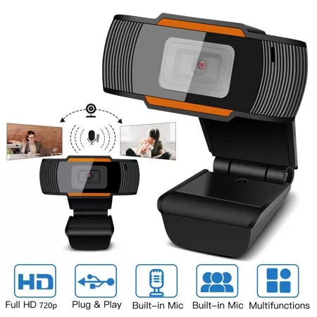 HD 720P Webcam with Microphone For PC Laptop Desktop - image 2