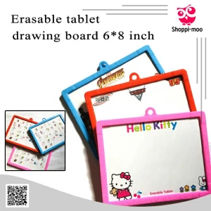 Kids Children  Drawing Board with Painting Pen Writing Sketch Educational Preschool Toy with White board marker pen