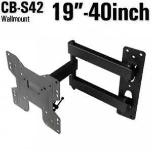 Flat Panel Tilt Mount Bracket 19"- 42"size Heavy duty 35kg Hold with coating finish