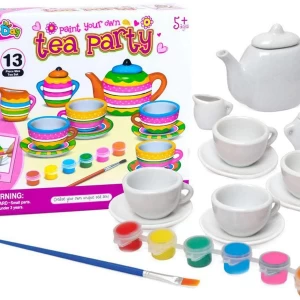 Paint A Tea Set, Paint Your Own Craft Kit for Kids