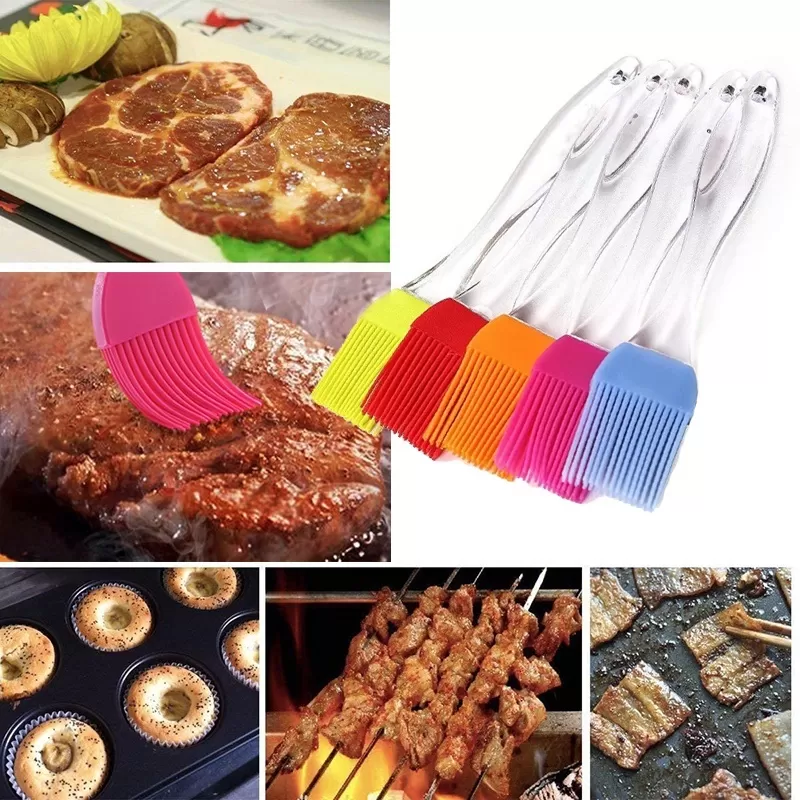Silicone Spatula and Pastry Brush Set 8" for cake - image 2