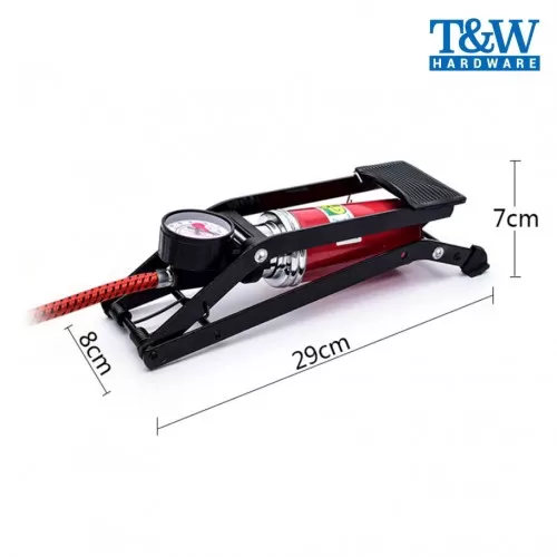 Bicycle Air pump Foot pump car motorbike Ball - image 3
