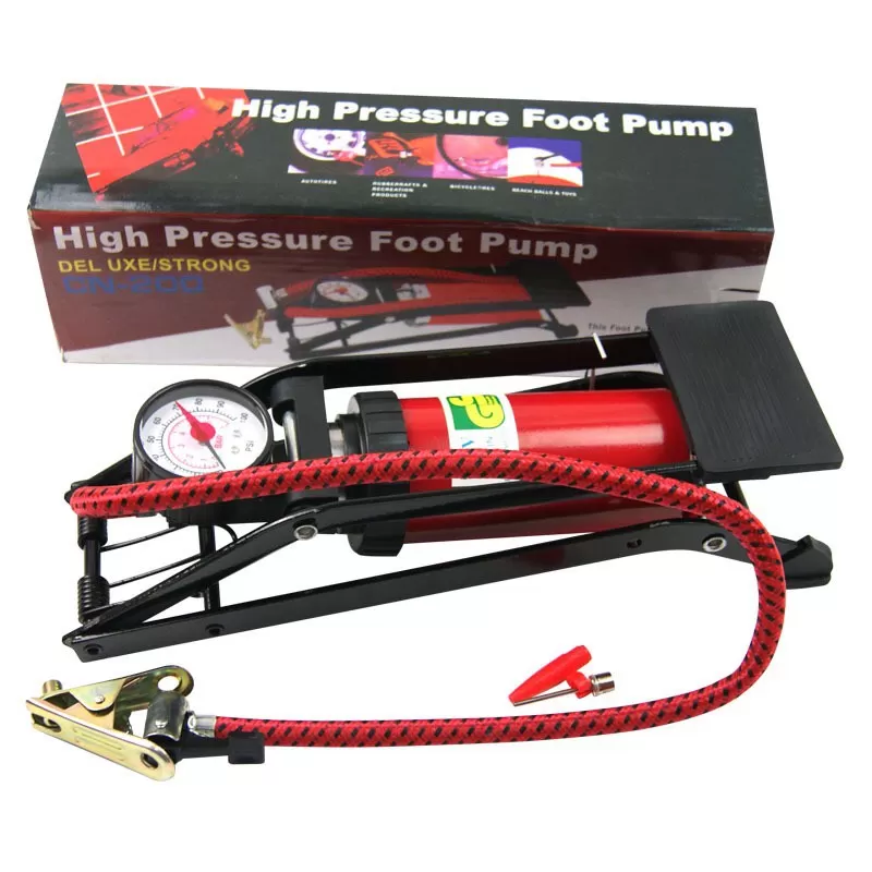 Bicycle Air pump Foot pump car motorbike Ball - image 4