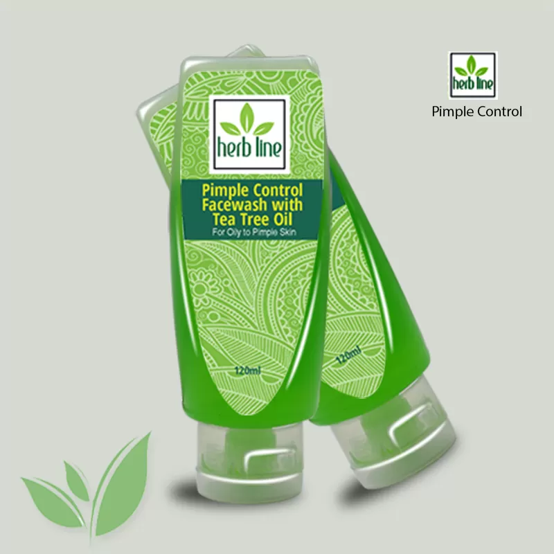 Tea Tree Oil Pimple Control Face Wash - 120 Ml