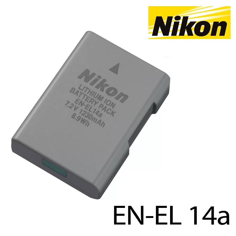 Nikon EN-EL14a Battery 7.2V / 1230mAh / 8.9Wh high copy