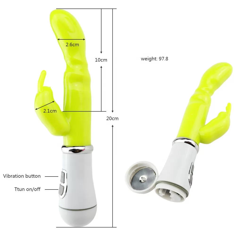 Rabit dildo vibrator sex toy - image 3