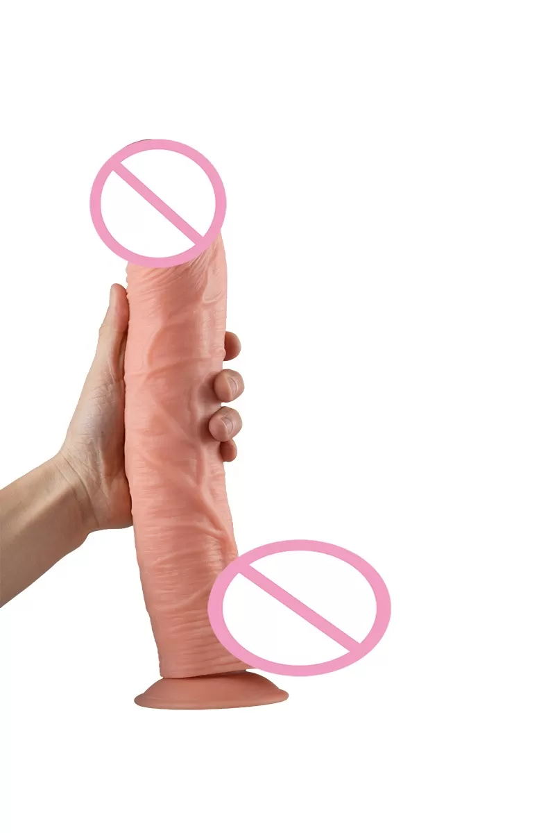 13 inch realistic long thick huge dildo sex toy - image 4
