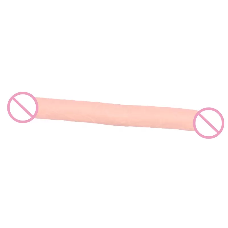 Double head lesbian Long Dildo sex toy - image 4