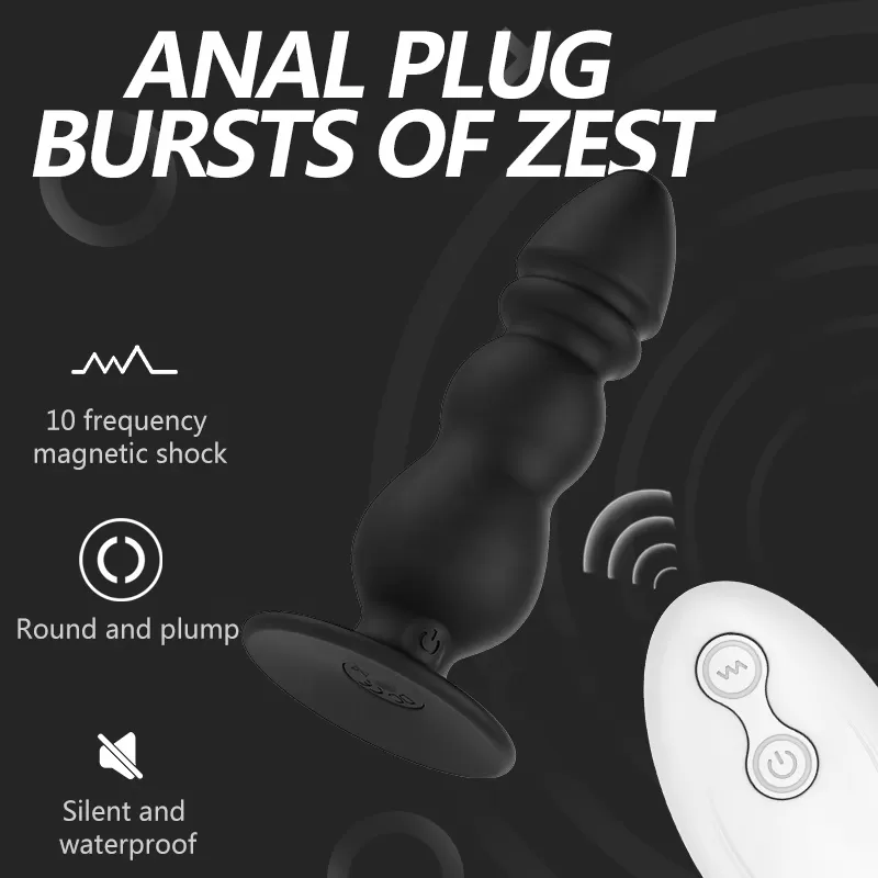Wireless Remote Control Anal Plug vibrator sex toy - image 3