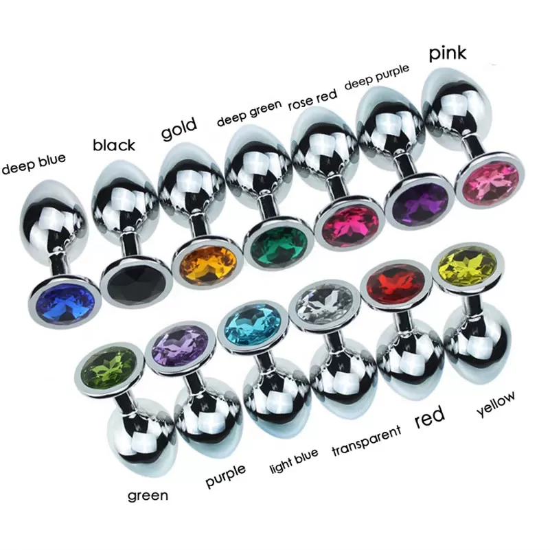 Metal Butt Plug Stainless Steel Anal sex Toy - Medium - image 3