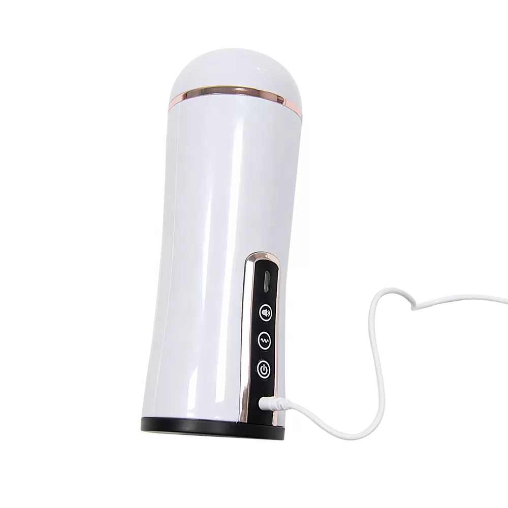 Mens vibrate masturbation Cup with Voice sex toy - image 2