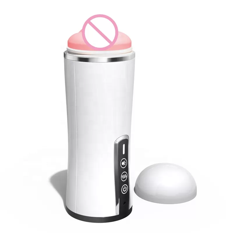 Mens vibrate masturbation Cup with Voice sex toy - image 3