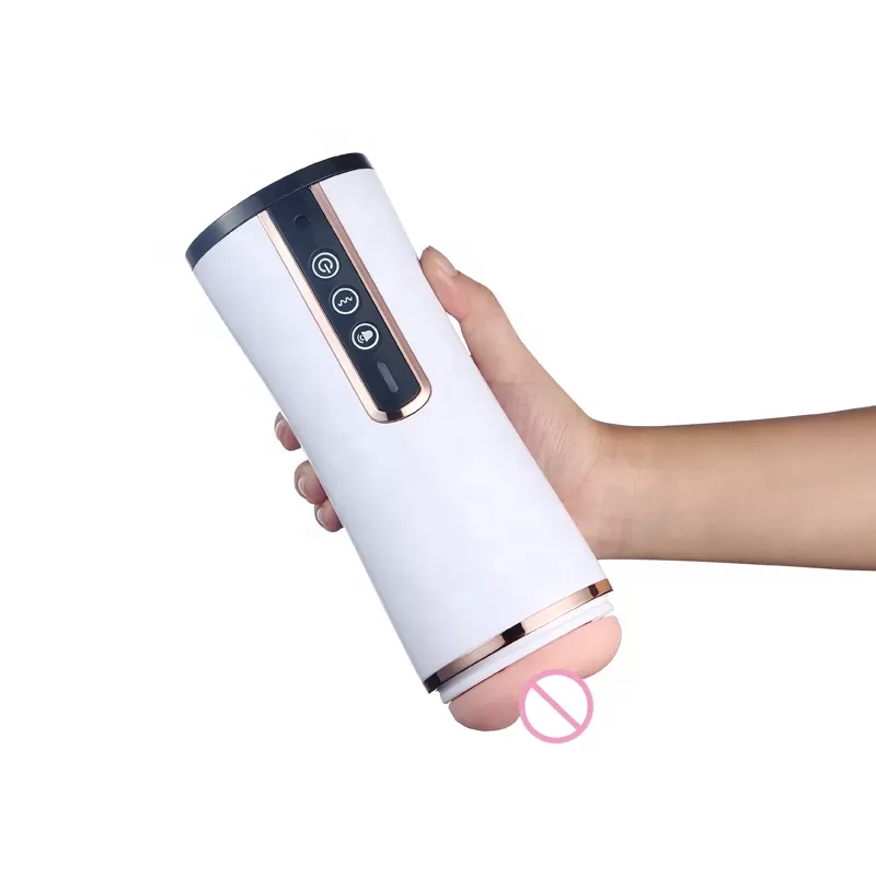 Mens vibrate masturbation Cup with Voice sex toy - image 4