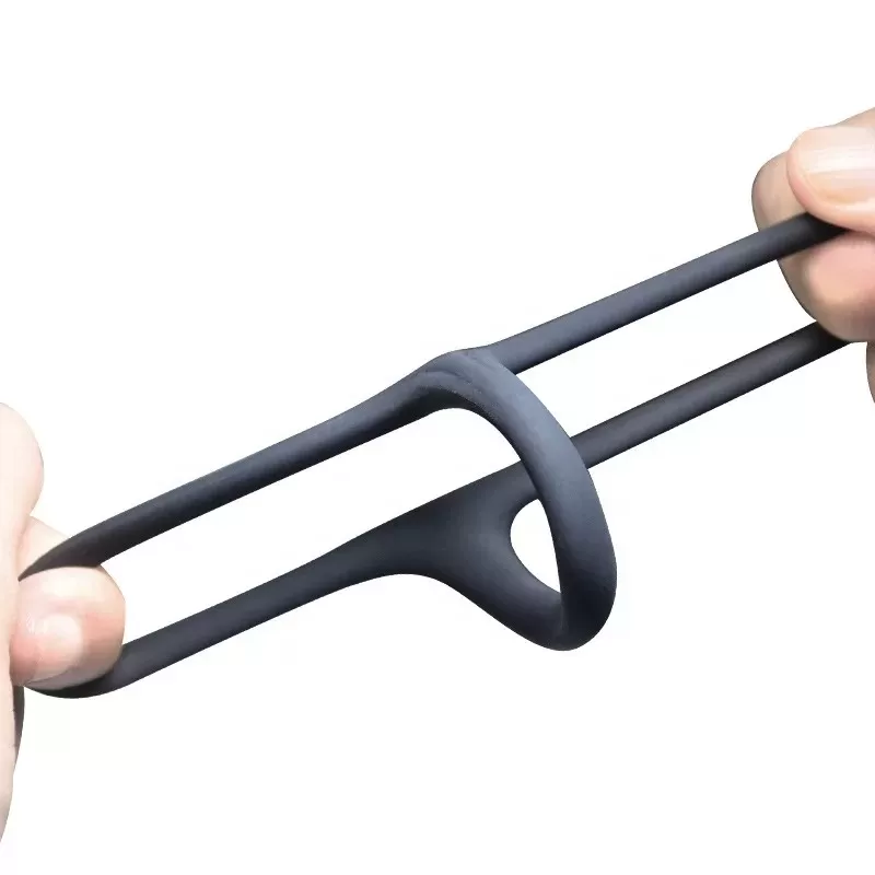 mens delay 3 way penis cock Ring sex toy - image 3