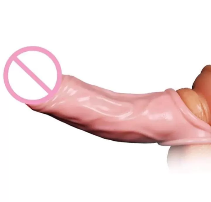 men penis cock extender condom sex toy - image 2