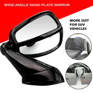 Feelitson Car Front Fender Wide Angle Mirror Universal
