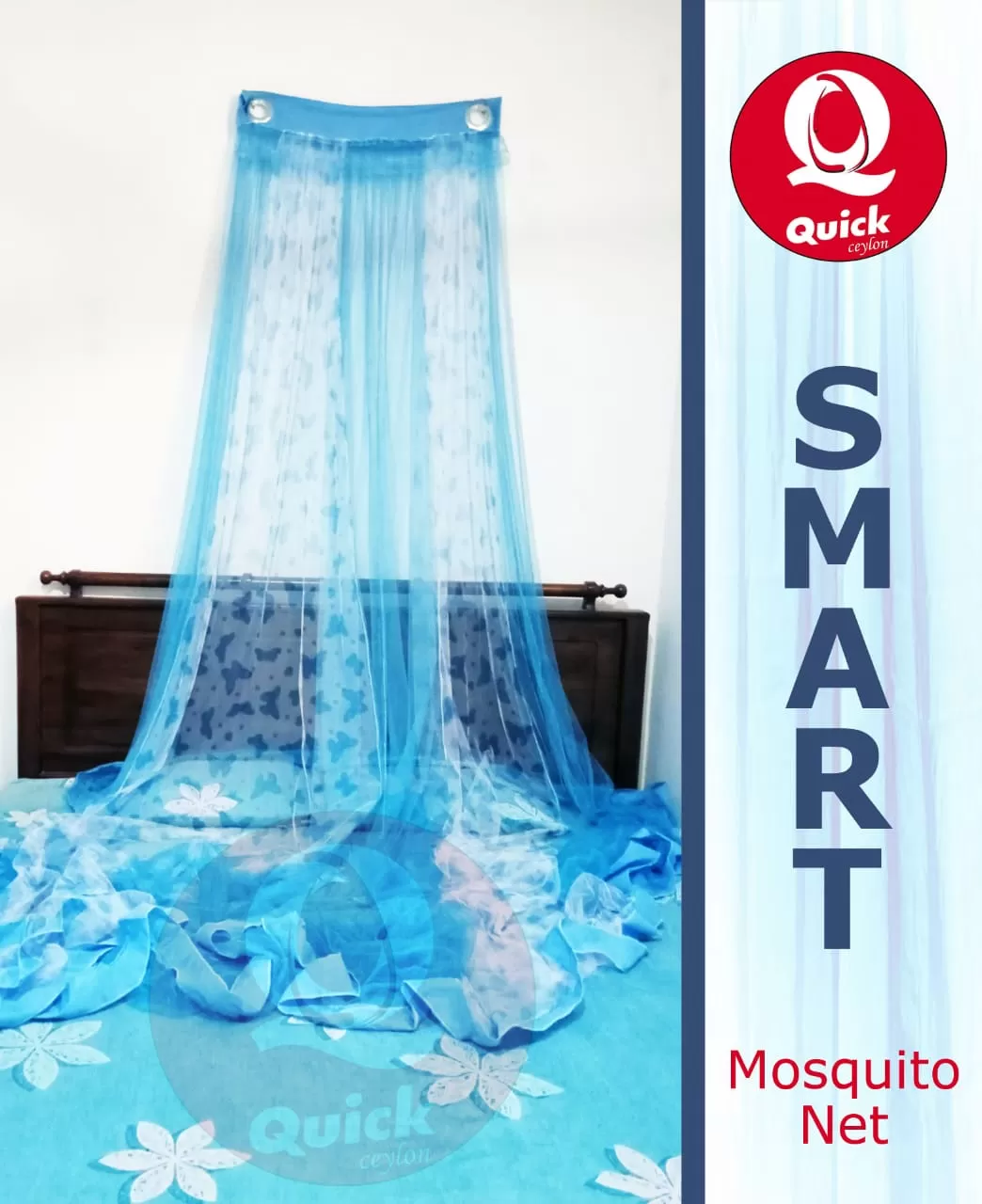 Wall Mosquito Net 7 x 7 With Elastic - image 4