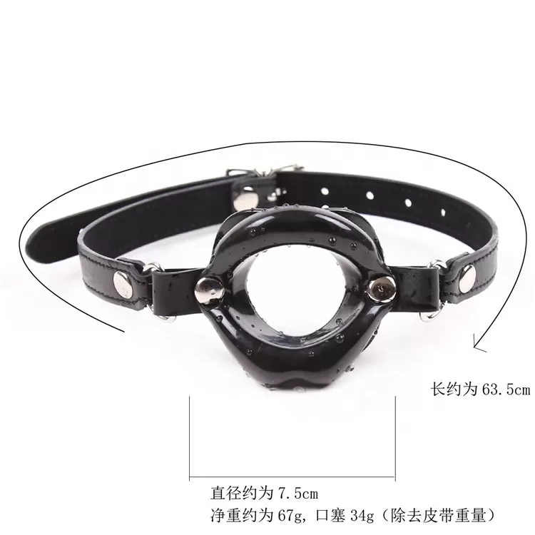 O Ring Open Mouth Gag Oral Bdsm sex toy - image 3