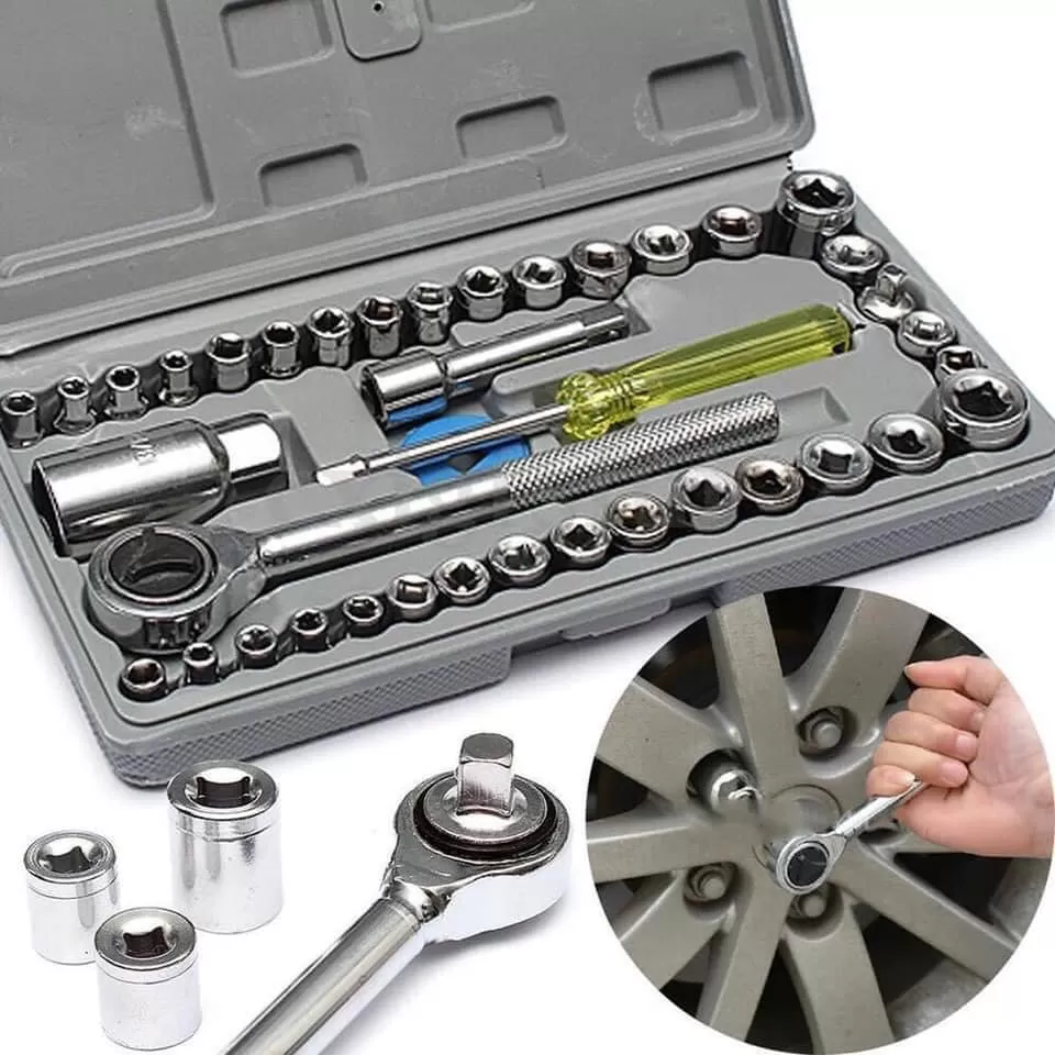 AIWA 40pcs Multifunctional Tools kit or Wrench - image 2