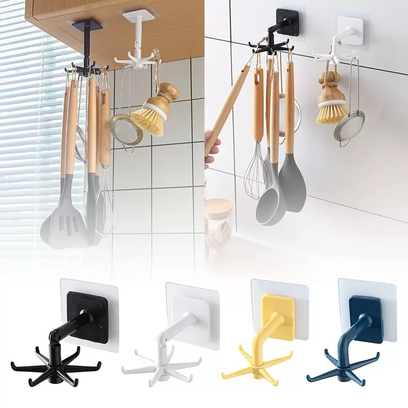 360 Degrees Rotating Hook Holder