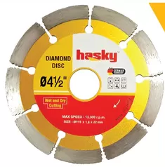 Hasky Diamond Cutting Disc 4 1/2" - image 3