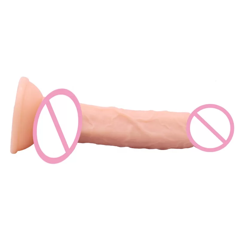 Realistic dildo 6 inch with balls - image 2