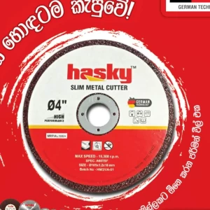 Hasky Slim Metal Cutting Disc 4"