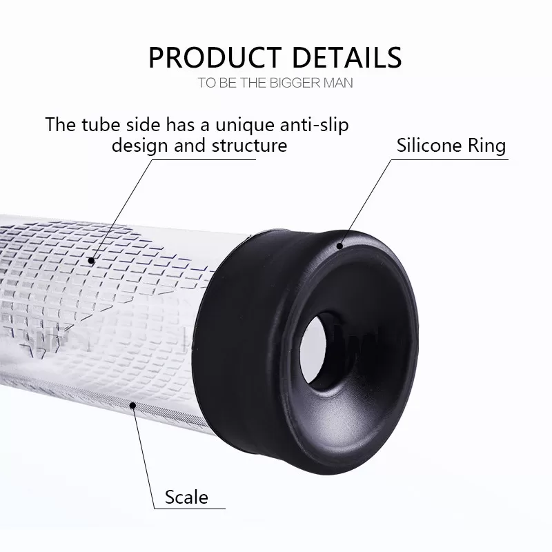 men enlargement three sleeve pump sex toy - image 3