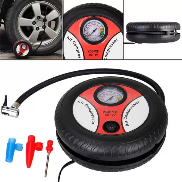 Portable Mini Air Compressor 260PSI DC12V - image 3