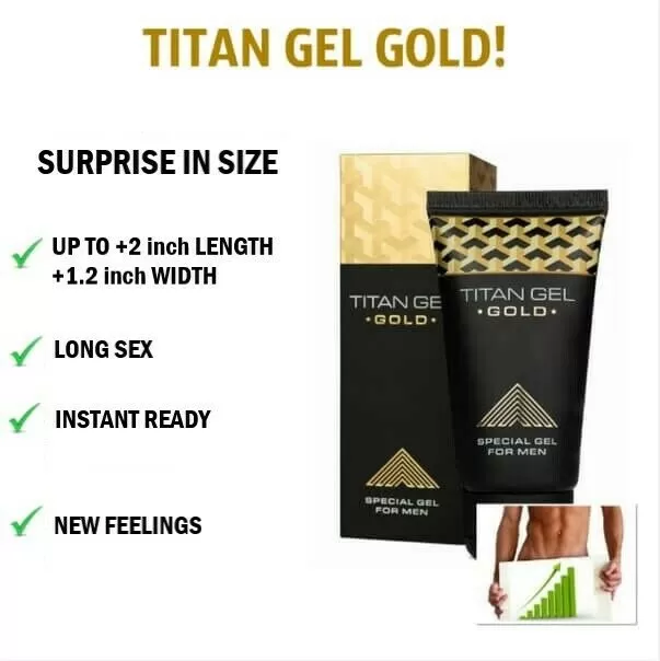 TITAN GOLD GELMEN PENIS ENLARGEMENT