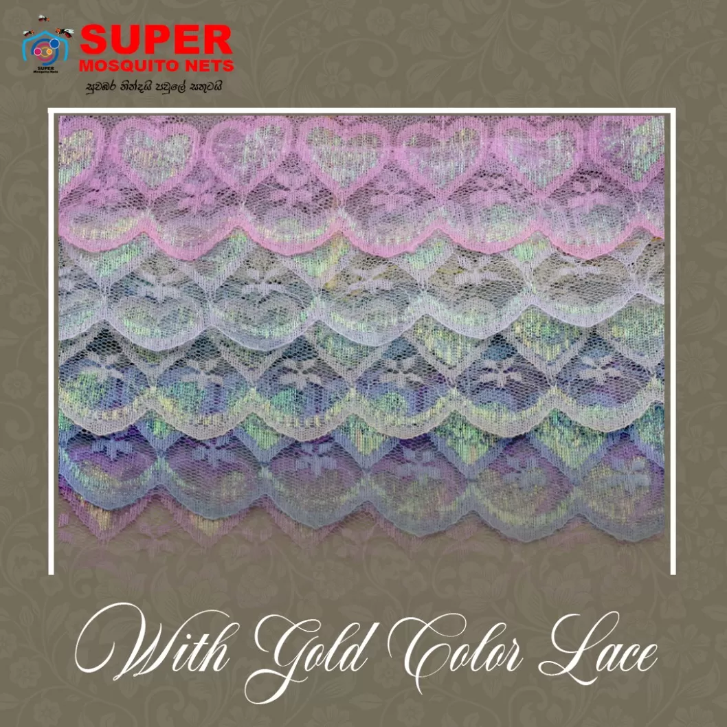 Round Mosquito Net [6X3] Yellow PLAIN - Super Nets - image 3