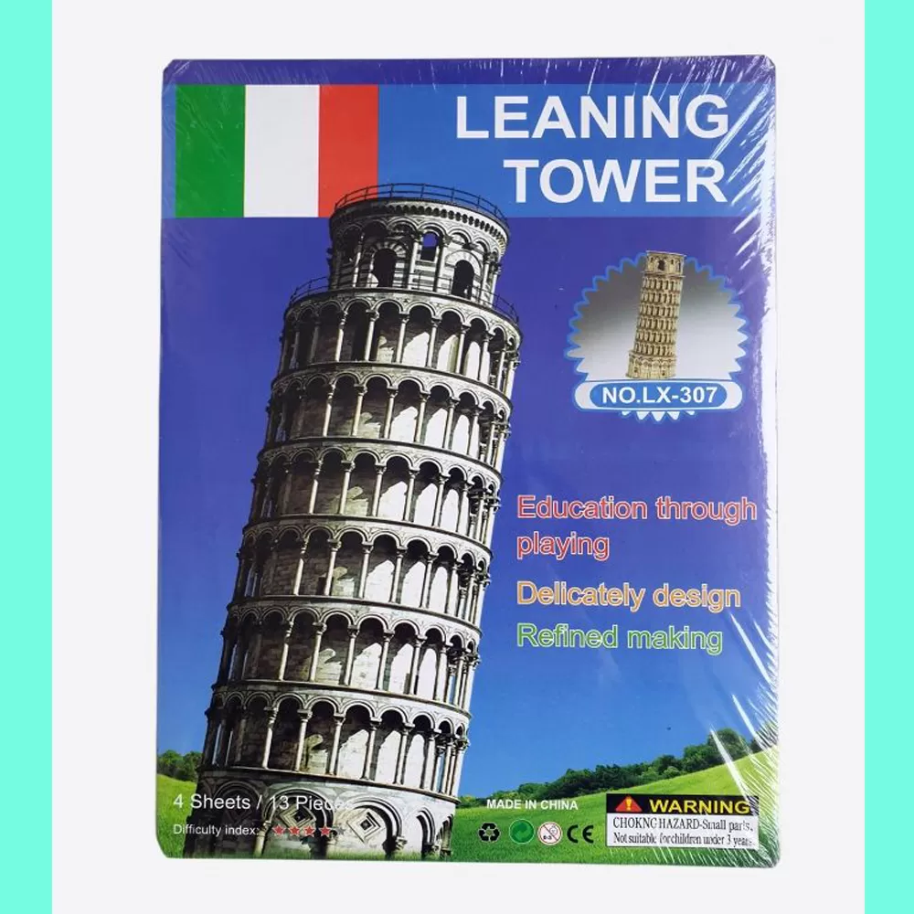 3D Puzzle leaning Tower 13 pcs - image 3