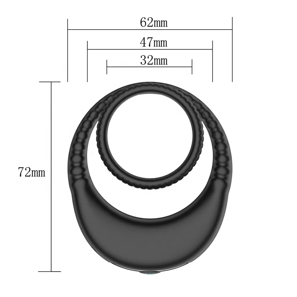 rechargeable vibrate cock ring sex toy - image 2