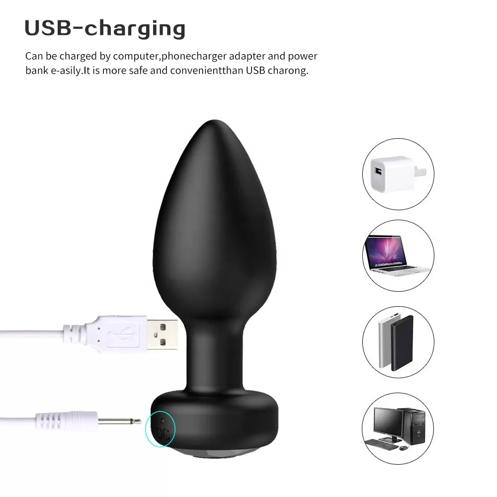 Butt Plug Prostate Massager Wireless vibrate set sex toy - image 3
