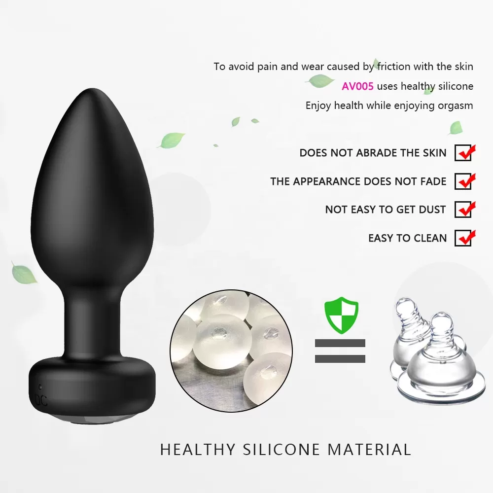 Butt Plug Prostate Massager Wireless vibrate set sex toy - image 4