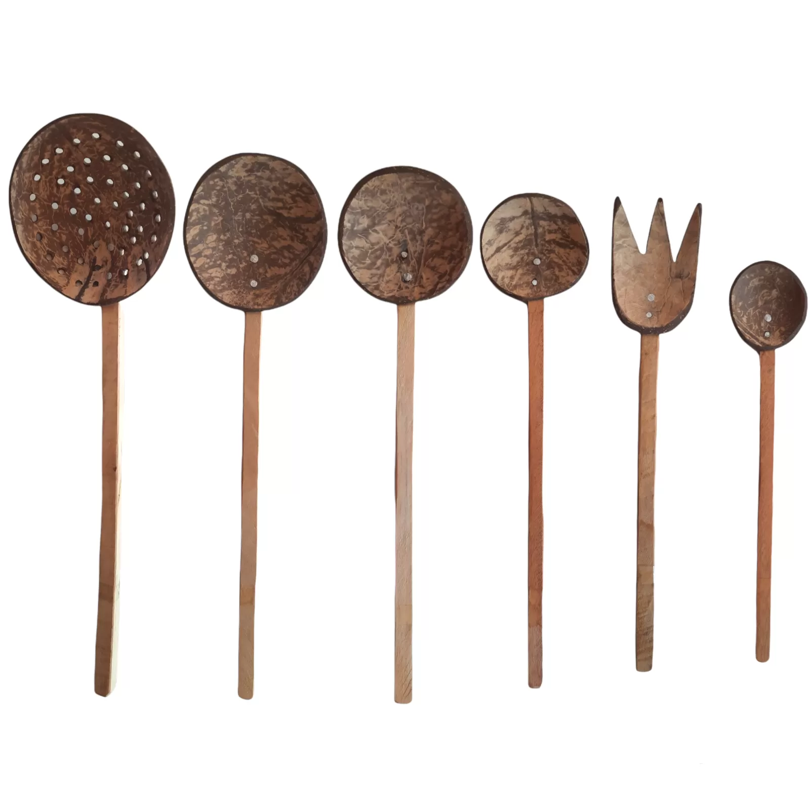 E&C Coconut Shell Spoon Set