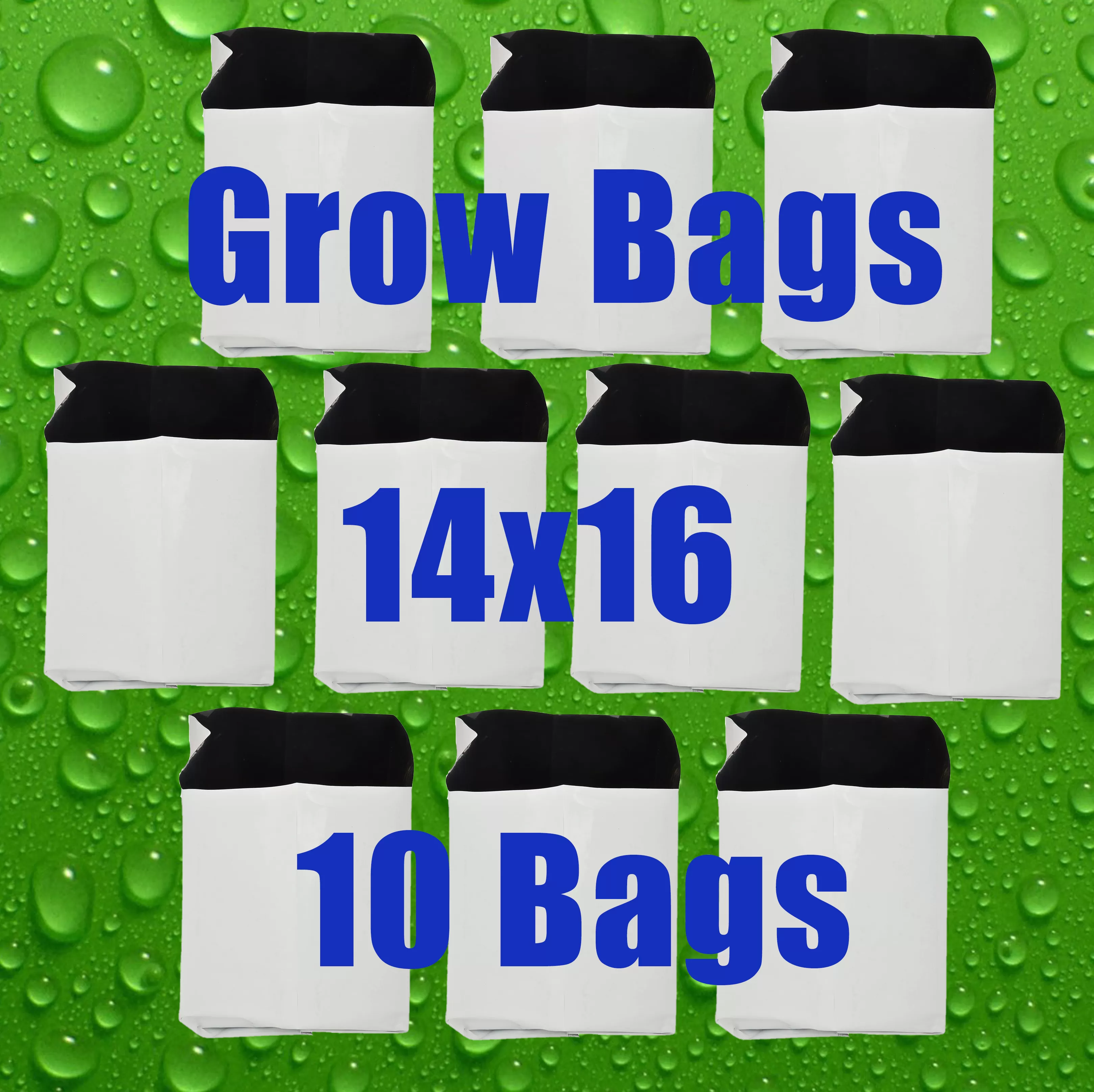 Planting Grow Bags UV Grow Bags 10 pcs 14x16 - image 2
