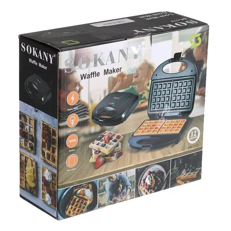 Sokany Waffle Maker SK-113 - image 2