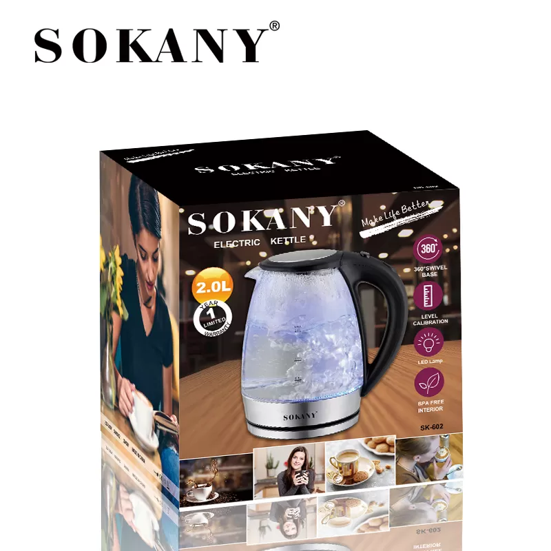 Sokany Electric Kettle 2.0L SK-602 - image 2