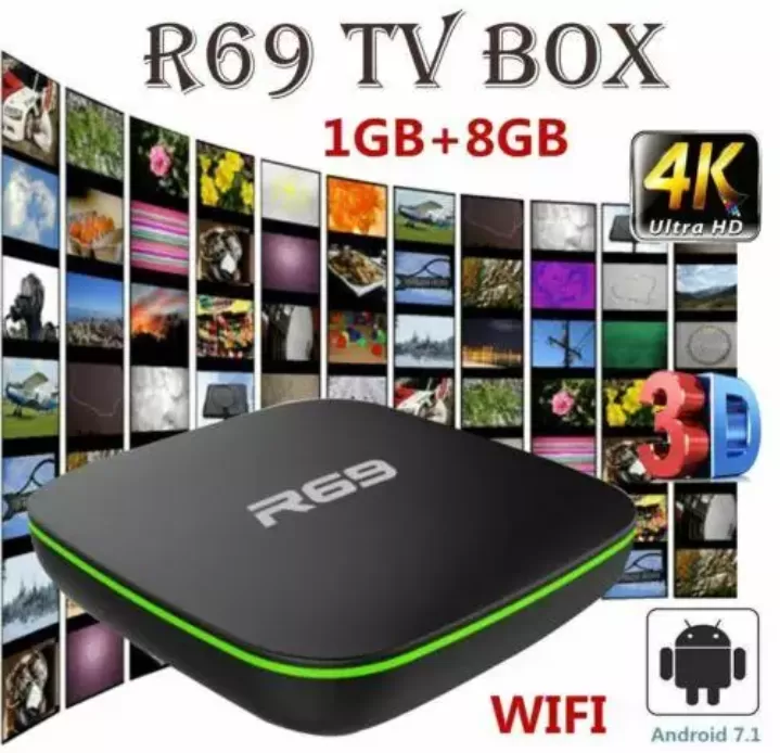 4k androit smart WiFi TV box - image 1