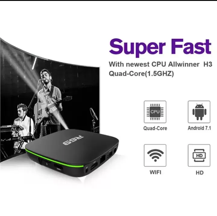 4k androit smart WiFi TV box - image 2