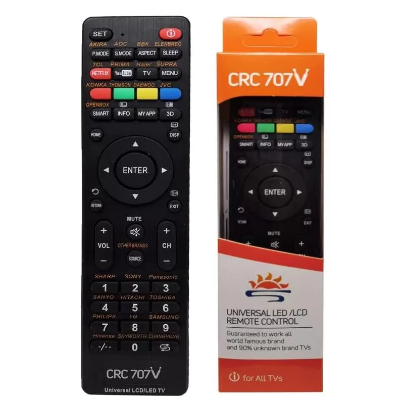 Universal Remote Control  LCD LED SMART TV CRC - image 5
