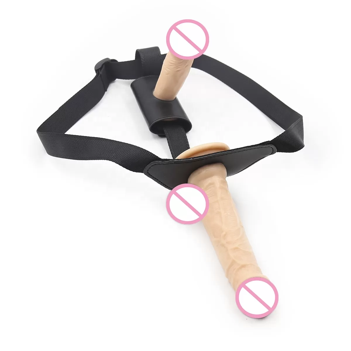 panty type women strap on double dildo sex toy - image 5
