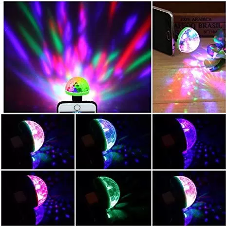 Mini Disco Ball,Sound Control DJ  Light - image 2