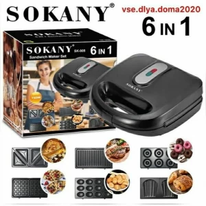 Sokany Multifunctional 6 In 1 Grill SK-908