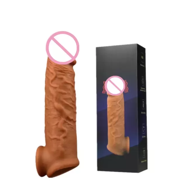 Men penis enlargement sleeve skin colour - image 8