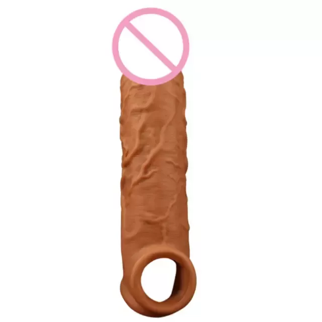 Men penis enlargement sleeve skin colour - image 9