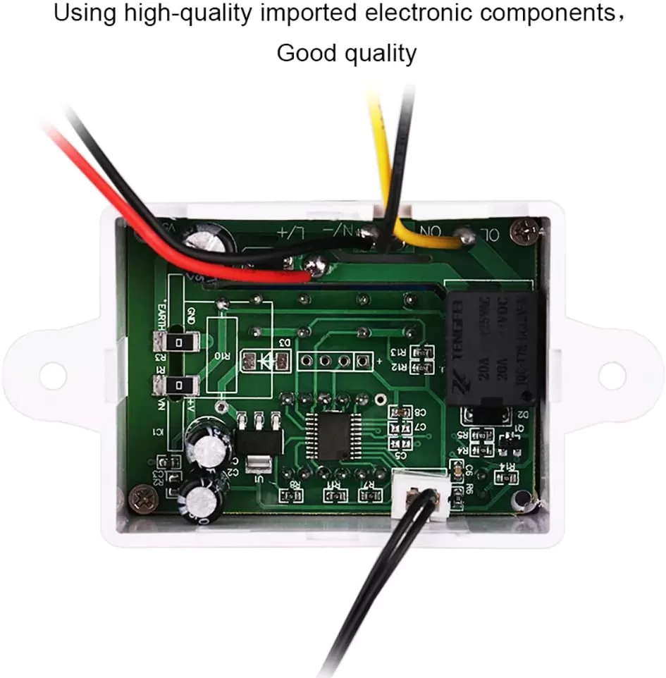 Digital LED Temperature Controller, 220V with Sensor - image 5